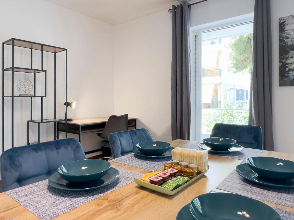 Metamorfoseos Spacious 120Sqm Apt In Alimos Atena Exterior foto